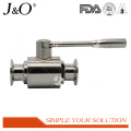 New Design Hygienic Stainless Steel Clamp Ball Valve